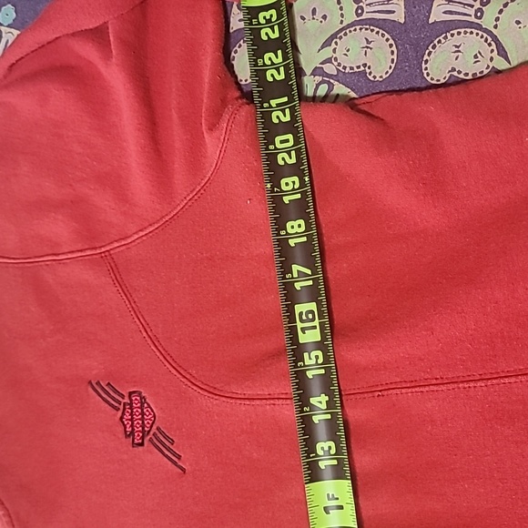 Harley Davidson Ladies Zipup Sweatshirt - so cozy and cute! - Picture 4 of 9